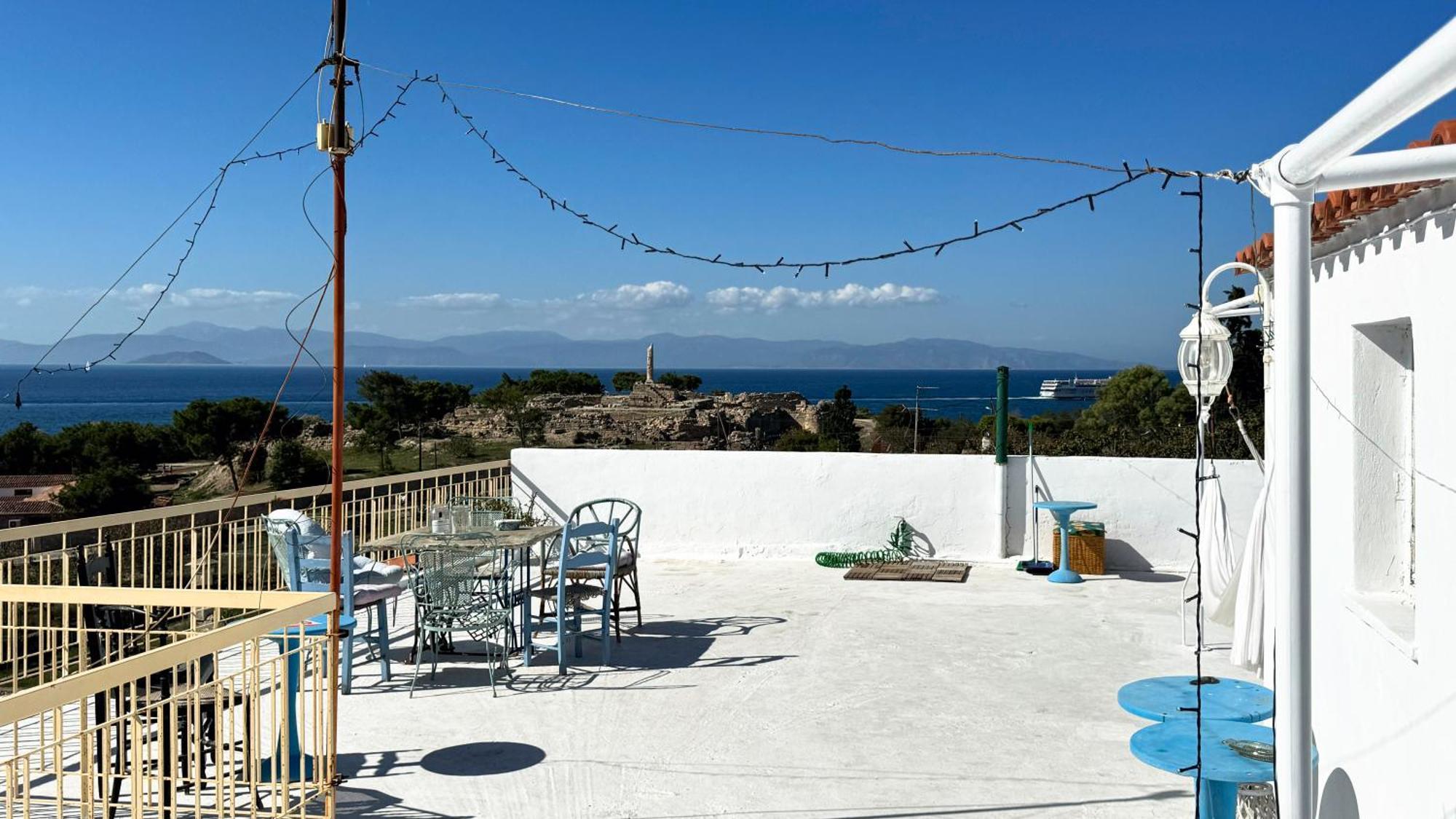 Appartement Vue Sur Mer Soul Family, Egine Aegina Eksteriør bilde