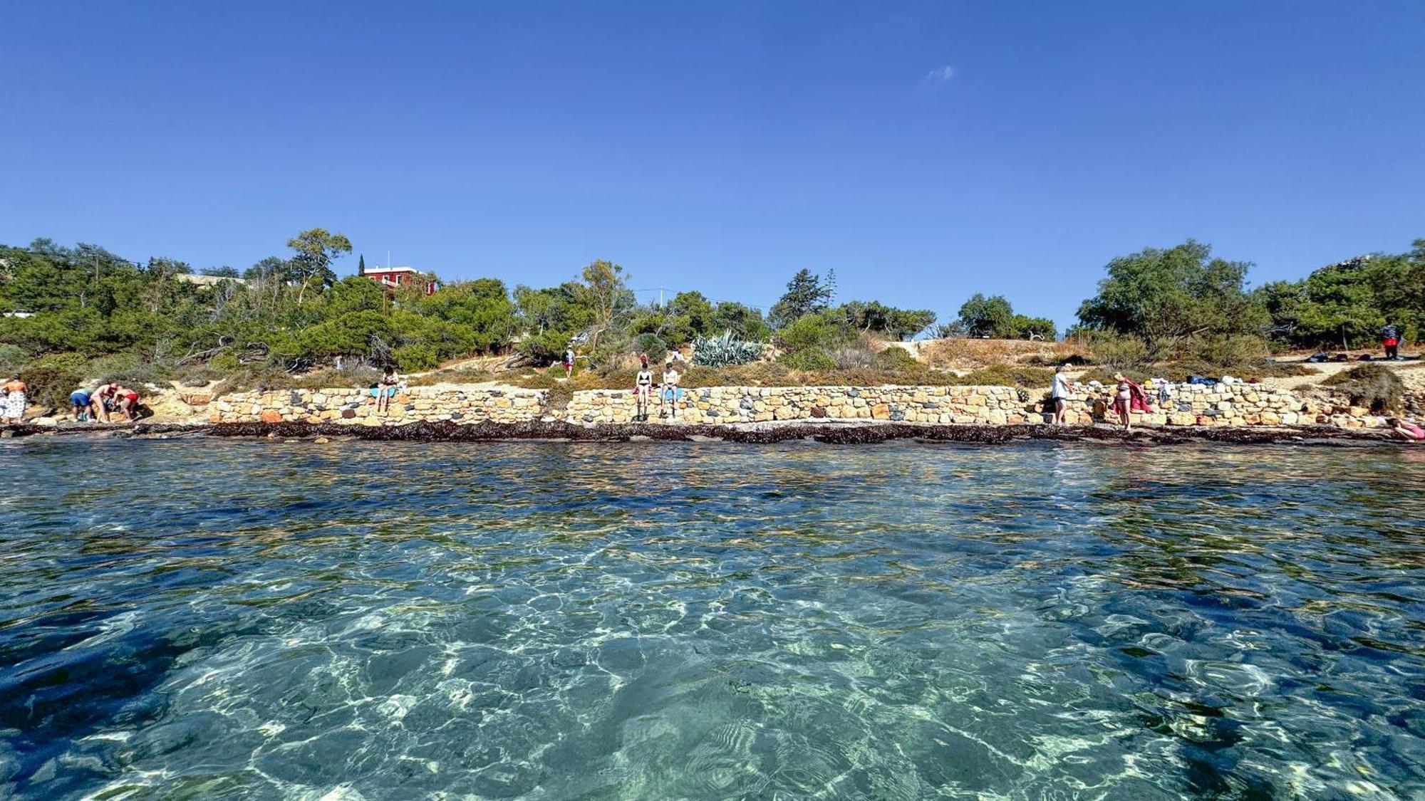 Appartement Vue Sur Mer Soul Family, Egine Aegina Eksteriør bilde