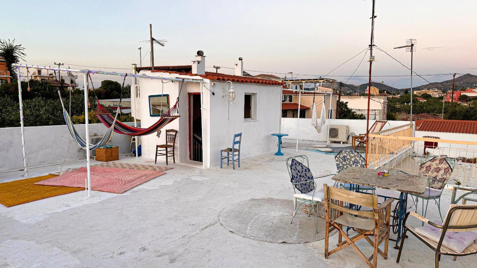 Appartement Vue Sur Mer Soul Family, Egine Aegina Eksteriør bilde