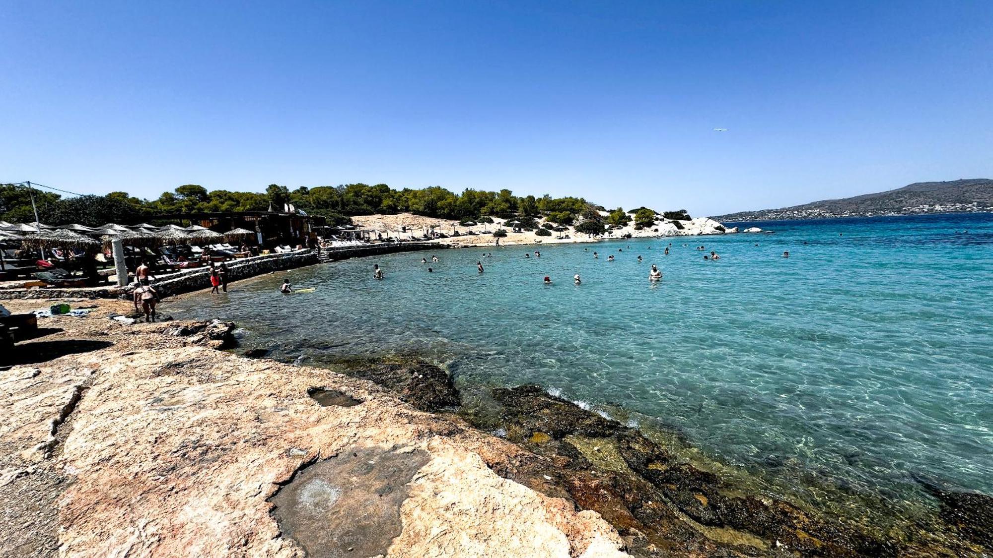Appartement Vue Sur Mer Soul Family, Egine Aegina Eksteriør bilde